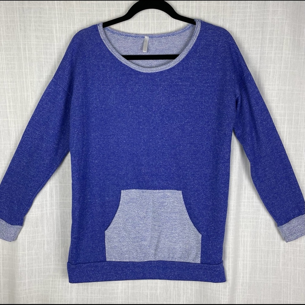 PinkBlush | Purple pullover sweatshirt size L B39